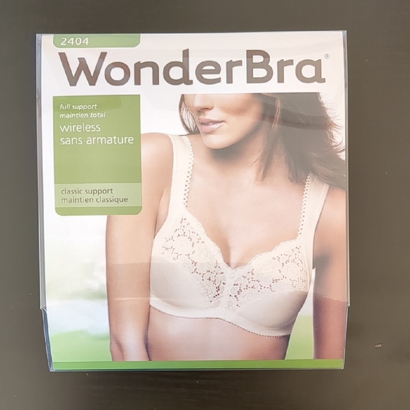 Wonderbra Full Support Wireless Bra - Cream - Picture 1 of 3